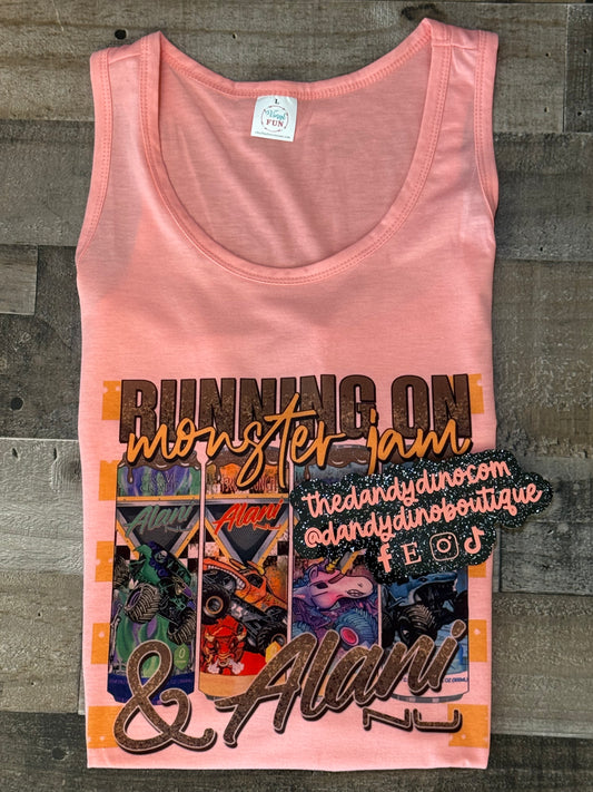 L - Running on MJ ALNI TANK TOP