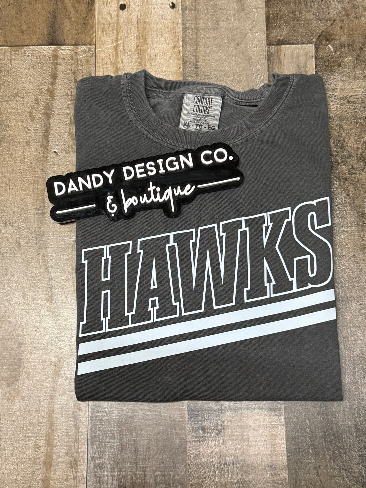 YXL Hawks Short Sleeve