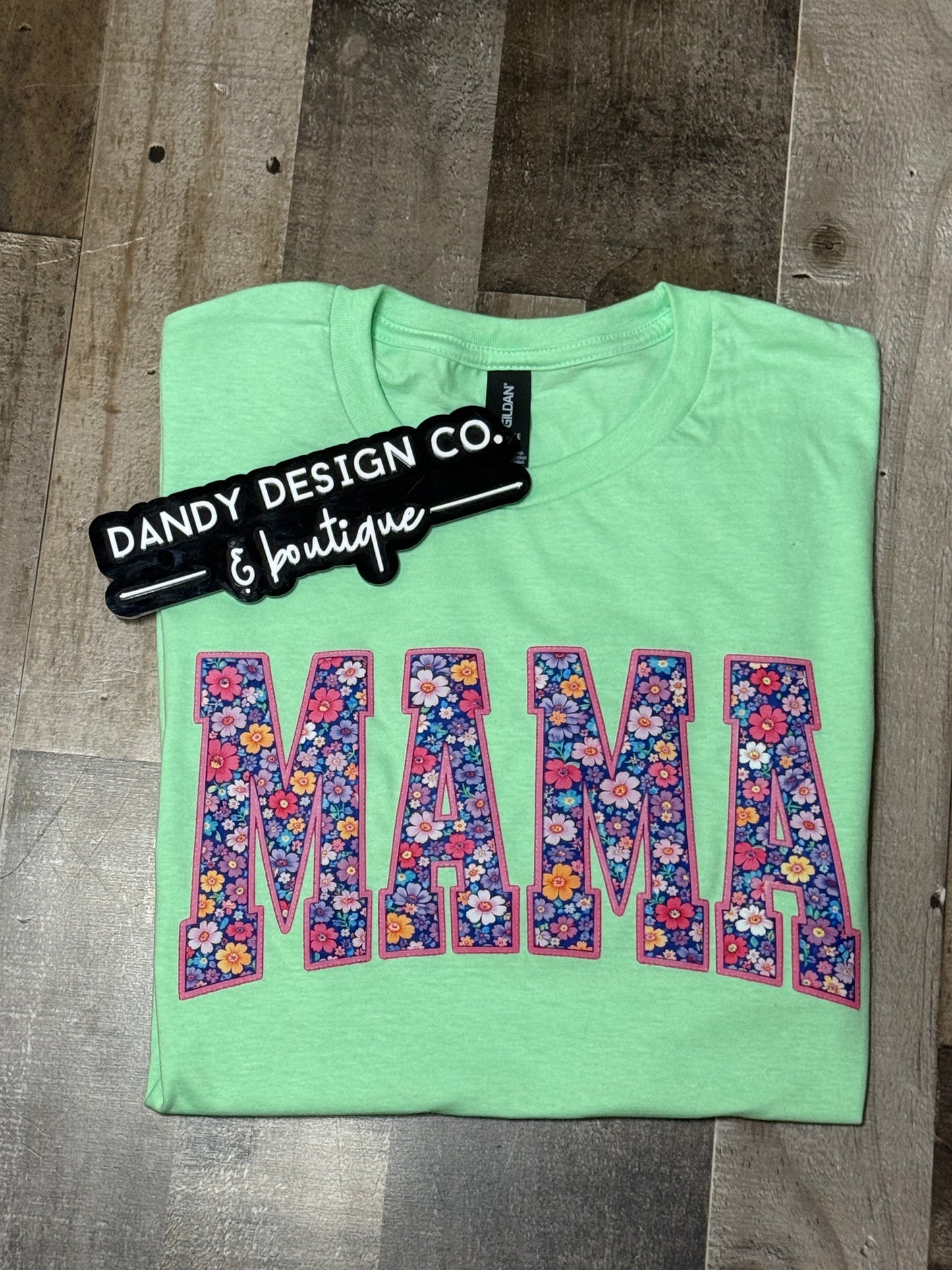 M Mama Floral Short Sleeve
