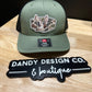 Duck Leather Patch Mesh Adjustable SnapBack Hat