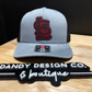 STL Leather Patch Mesh Adjustable SnapBack Hat