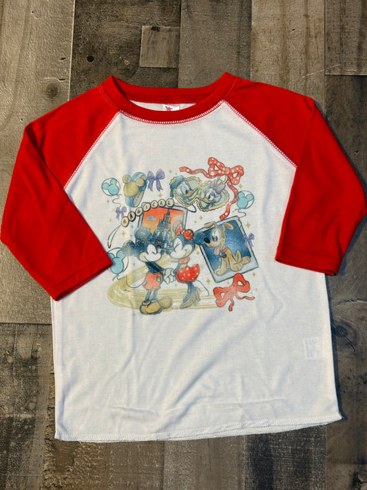 3T *BLOOPER* Mouse Raglan