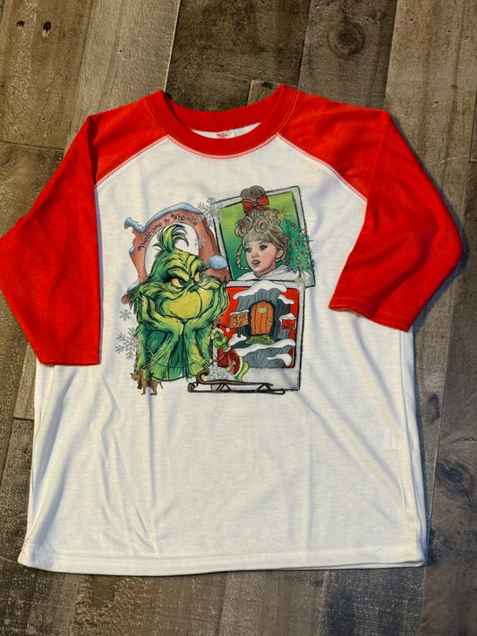 5T Green Guy Raglan