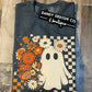 M Floral Ghost Sweatshirt