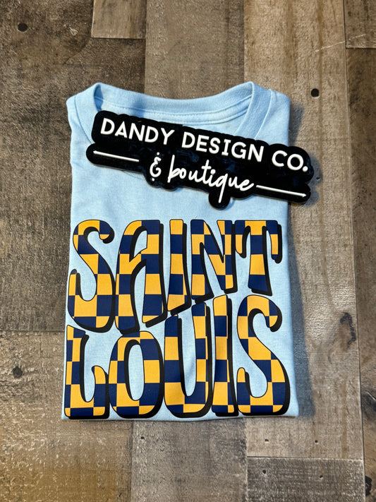 3T Saint Louis Checkered Short Sleeve