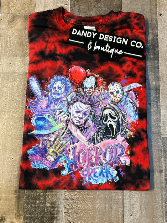 M Horror Freak Tie Dye Short Sleeve