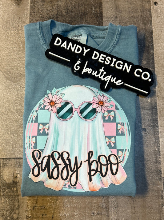 YXS Sassy Boo Short Sleeve