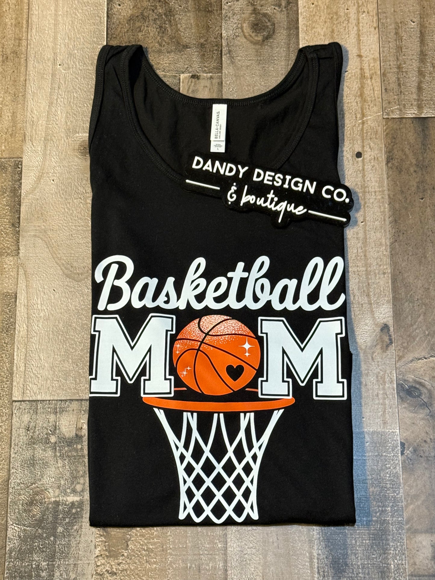 L Basketball Mom Tank