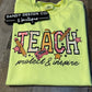 XL Teach Protect Inspire Short Sleeve