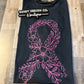 3X Breast Cancer Ribbon Short Sleeve