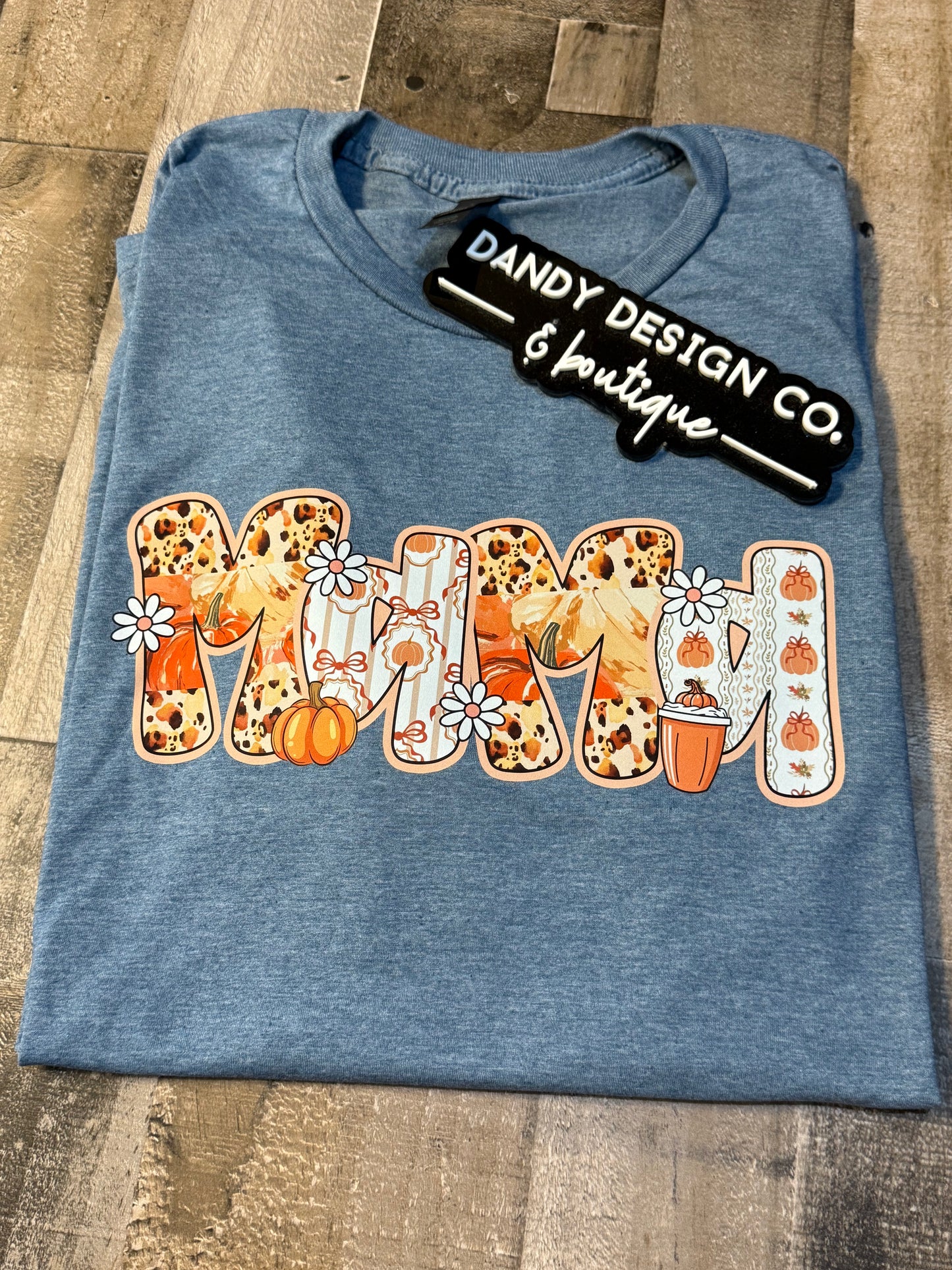 XL Fall Mama Short Sleeve