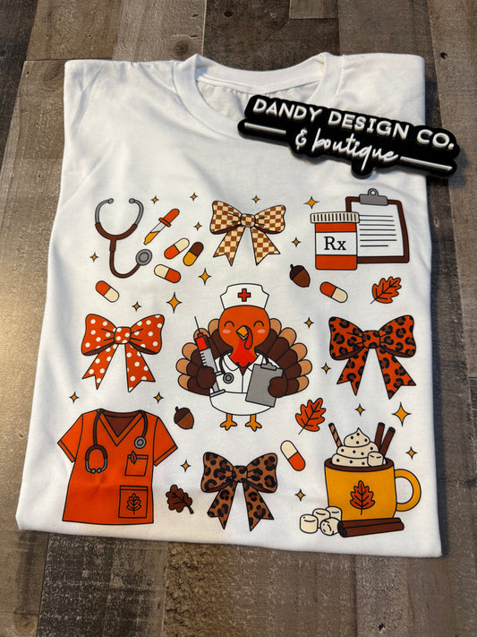 M Nurse Turkey Short Sleeve