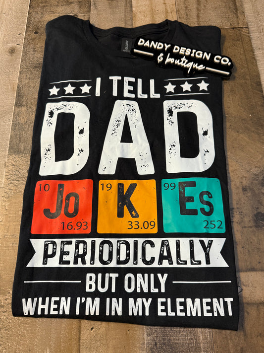 L *BLOOPER* Dad Jokes Short Sleeve