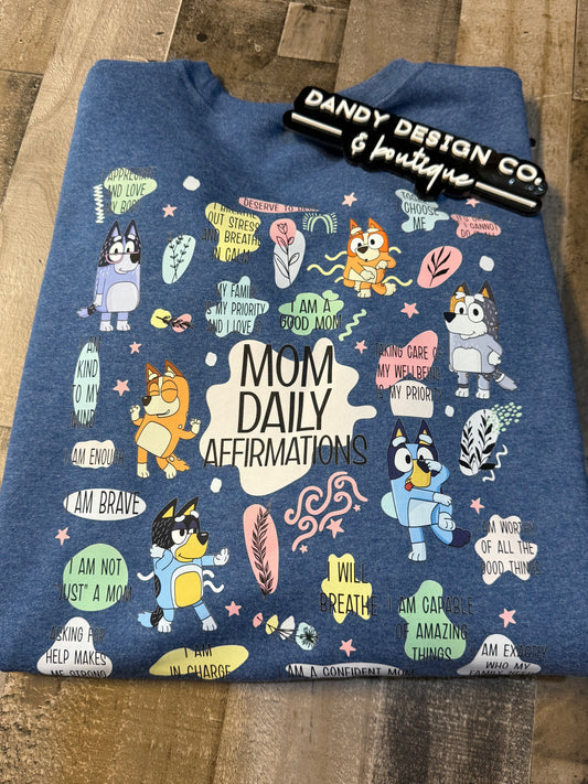 XL Mom Affirmations Sweatshirt