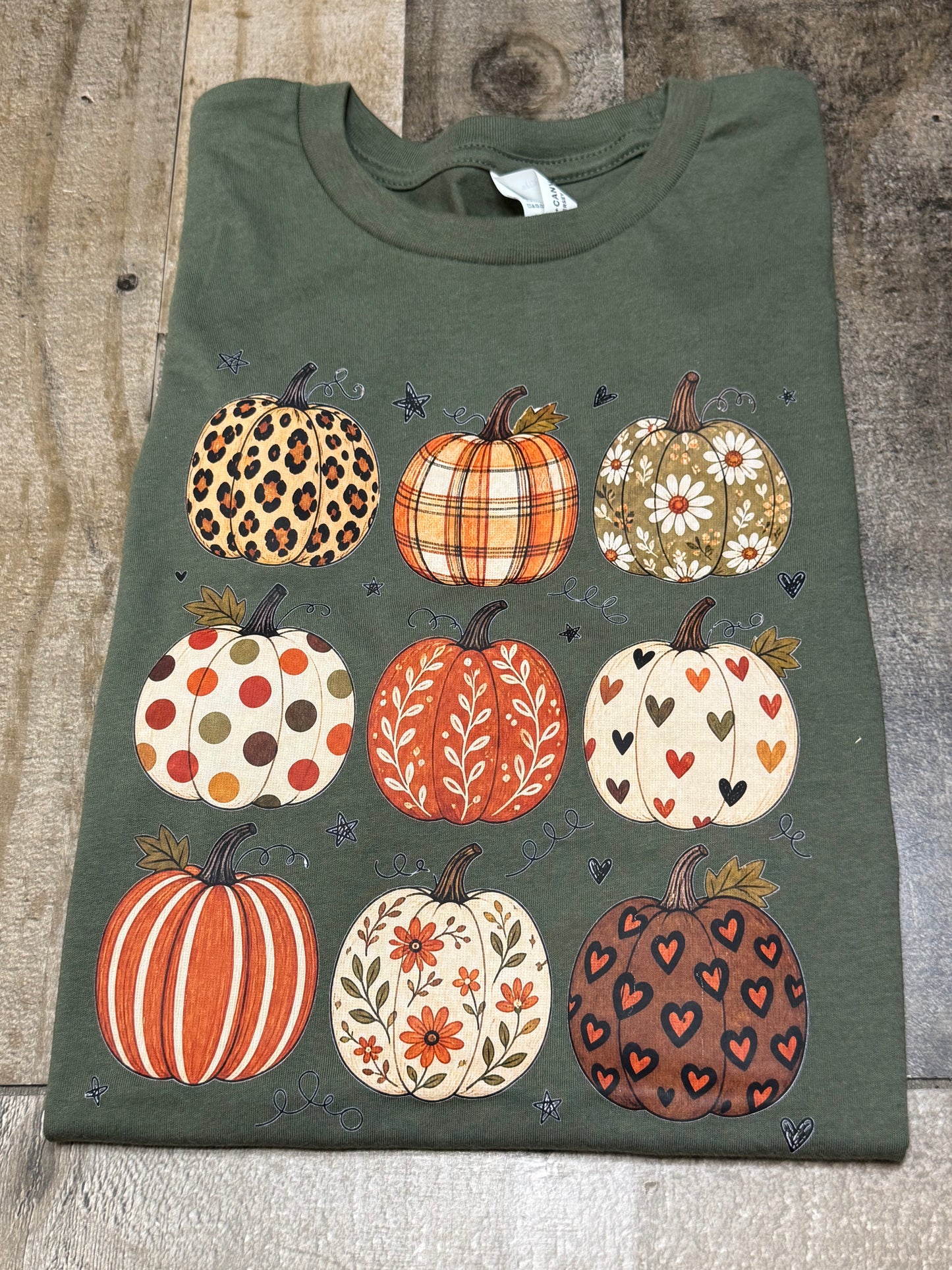 YM Pumpkin Coquette Short Sleeve