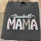 M Baseball Mama Glitter Short Sleeve