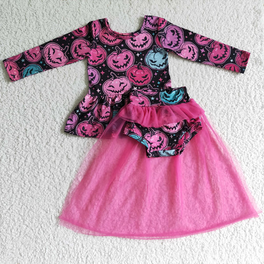 *PRE-ORDER* Pink Pumpkin Tutu Set