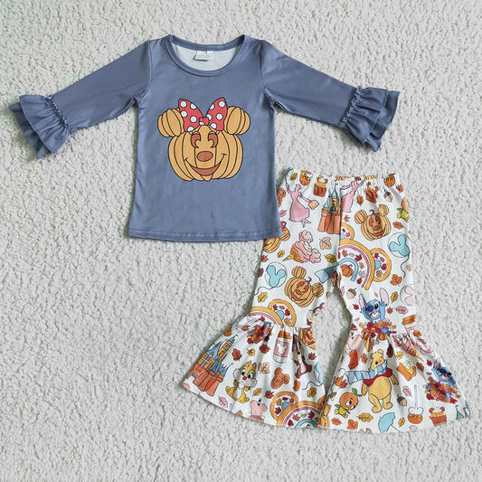 *PRE-ORDER* Pumpkin Mouse Bell Set