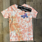 YXS Sparkle Smsh Glitter Tie Dye Short Sleeve