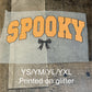 YOUTH MYSTERY TEE - Spooky Varsity Glitter