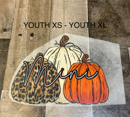 Mini Pumpkin Animal Print YXS-YXL