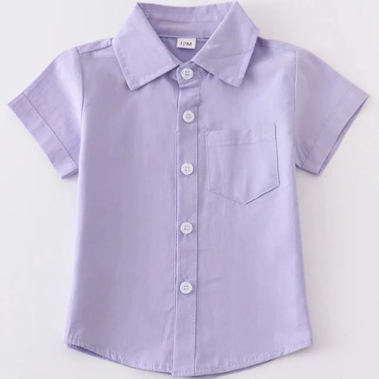 Purple Button Down