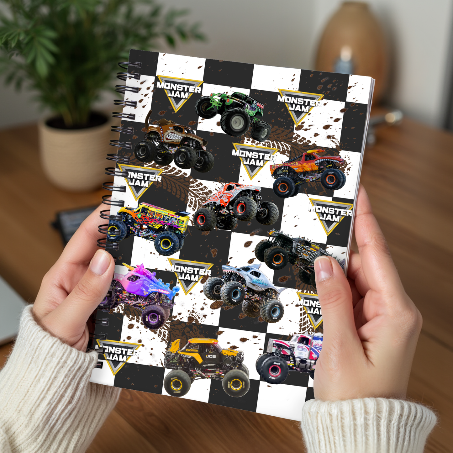 MJ Trucks Spiral Notebook