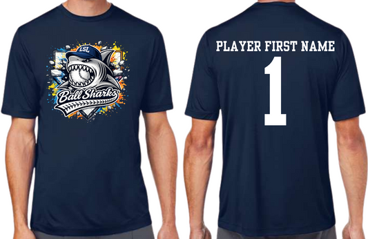 Ball Sharks Jersey Style - Short Sleeve