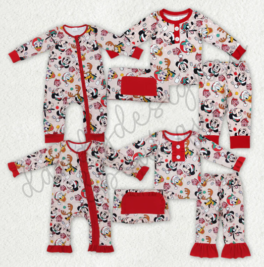 *PRE-ORDER* Christmas Mouse Pajamas