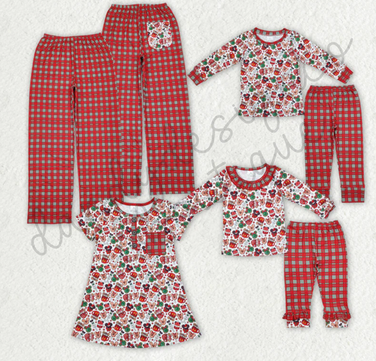 *PRE-ORDER* Christmas Mouse Family Pajama