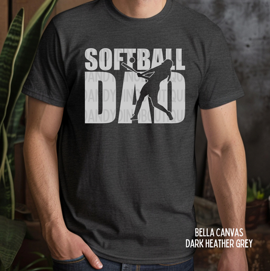 Softball Dad Short Sleeve Shirt