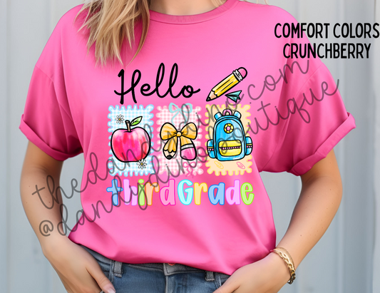Hello Grade Level Short Sleeve