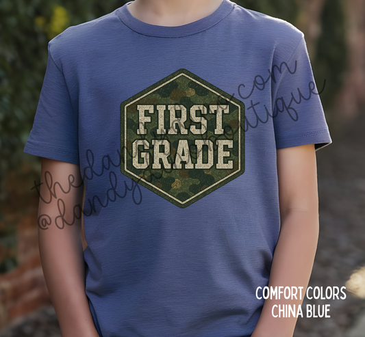 Camo Grade Level Short Sleeve