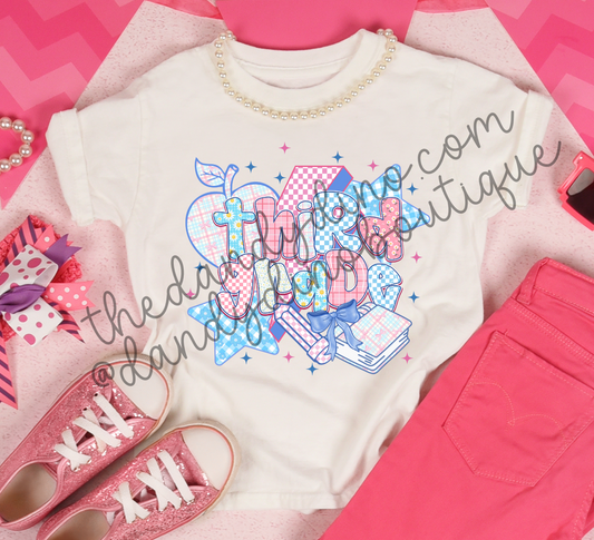 Pastel Retro Grade Level Short Sleeve