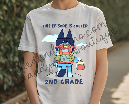 This Episode Blue Short Sleeve