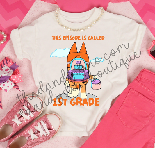 This Episode Orange Short Sleeve