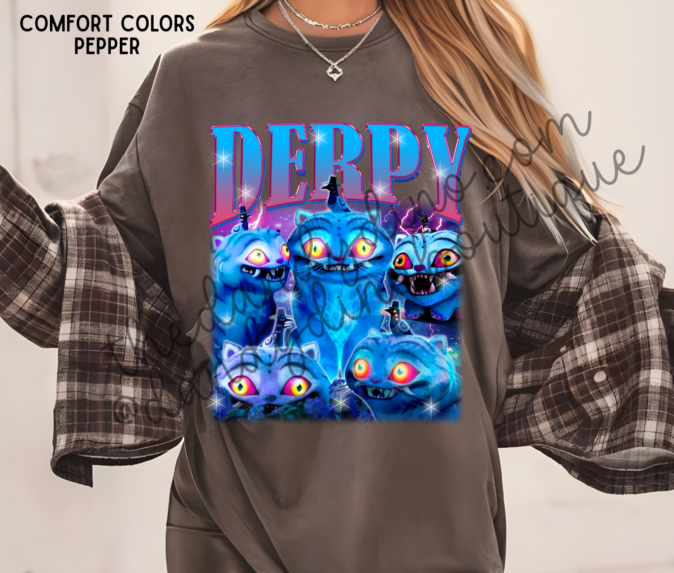 Blue Tiger Collage - Short Sleeve