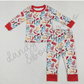 *PRE-ORDER* Christmas Blue Dog Pajamas