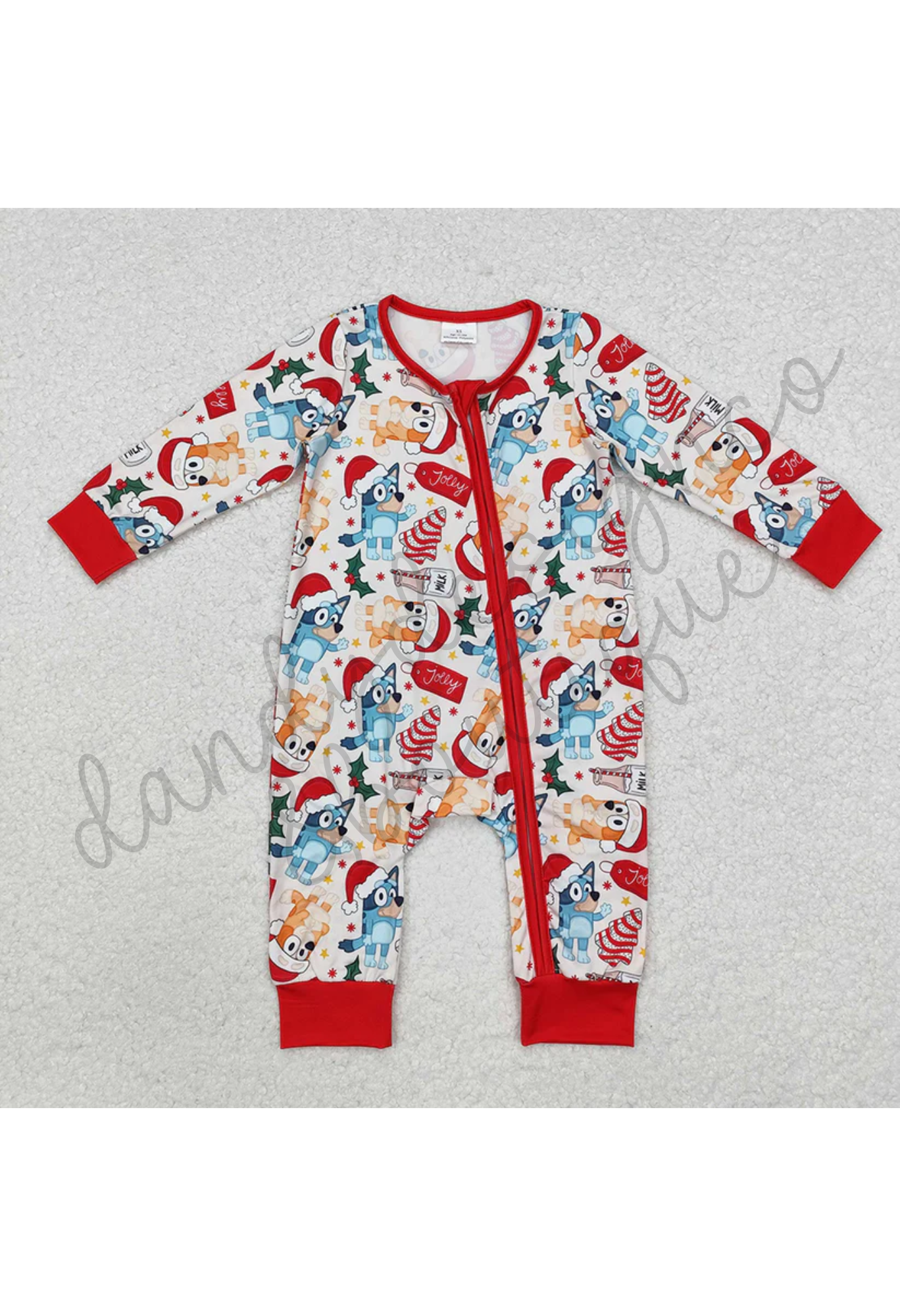*PRE-ORDER* Christmas Blue Dog Pajamas