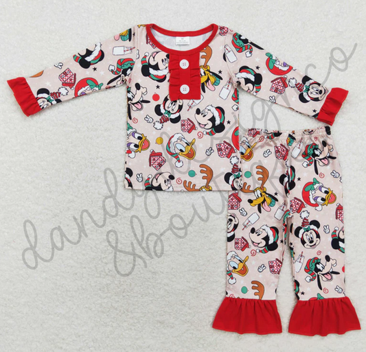 *PRE-ORDER* Christmas Mouse Pajamas