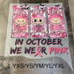 YOUTH MYSTERY TEE - October Pink Bu Monster