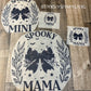 YOUTH/ADULT MYSTERY TEE - Mama/Mini Spooky Front & Back