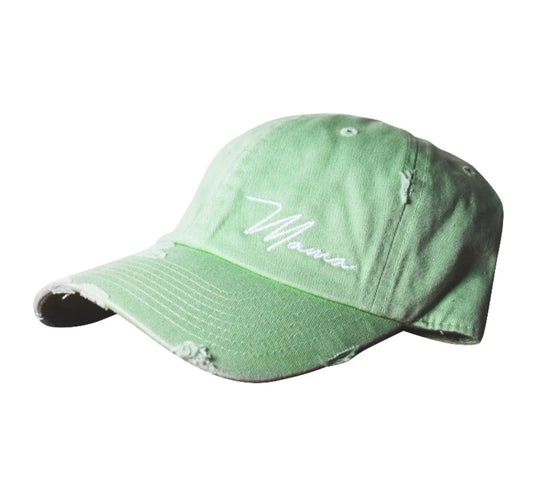 Mama Vintage Mint Hat